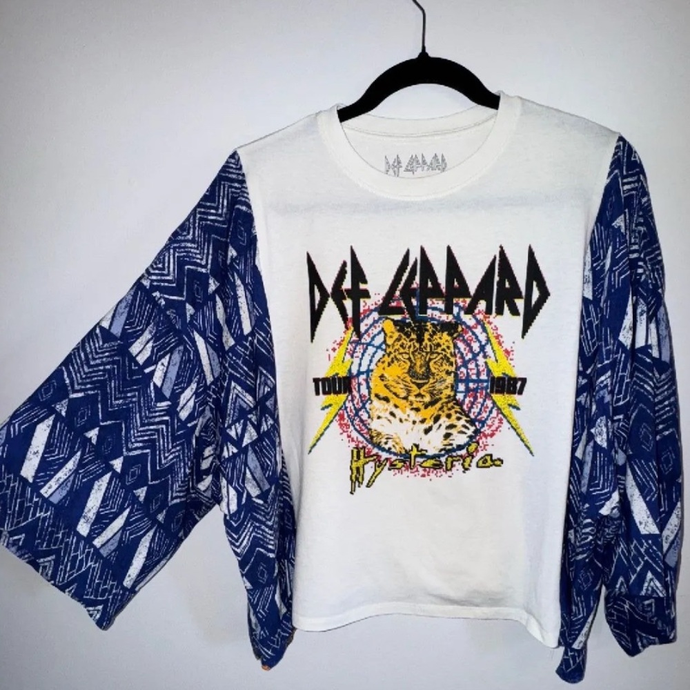 Def Leopard Custom Top